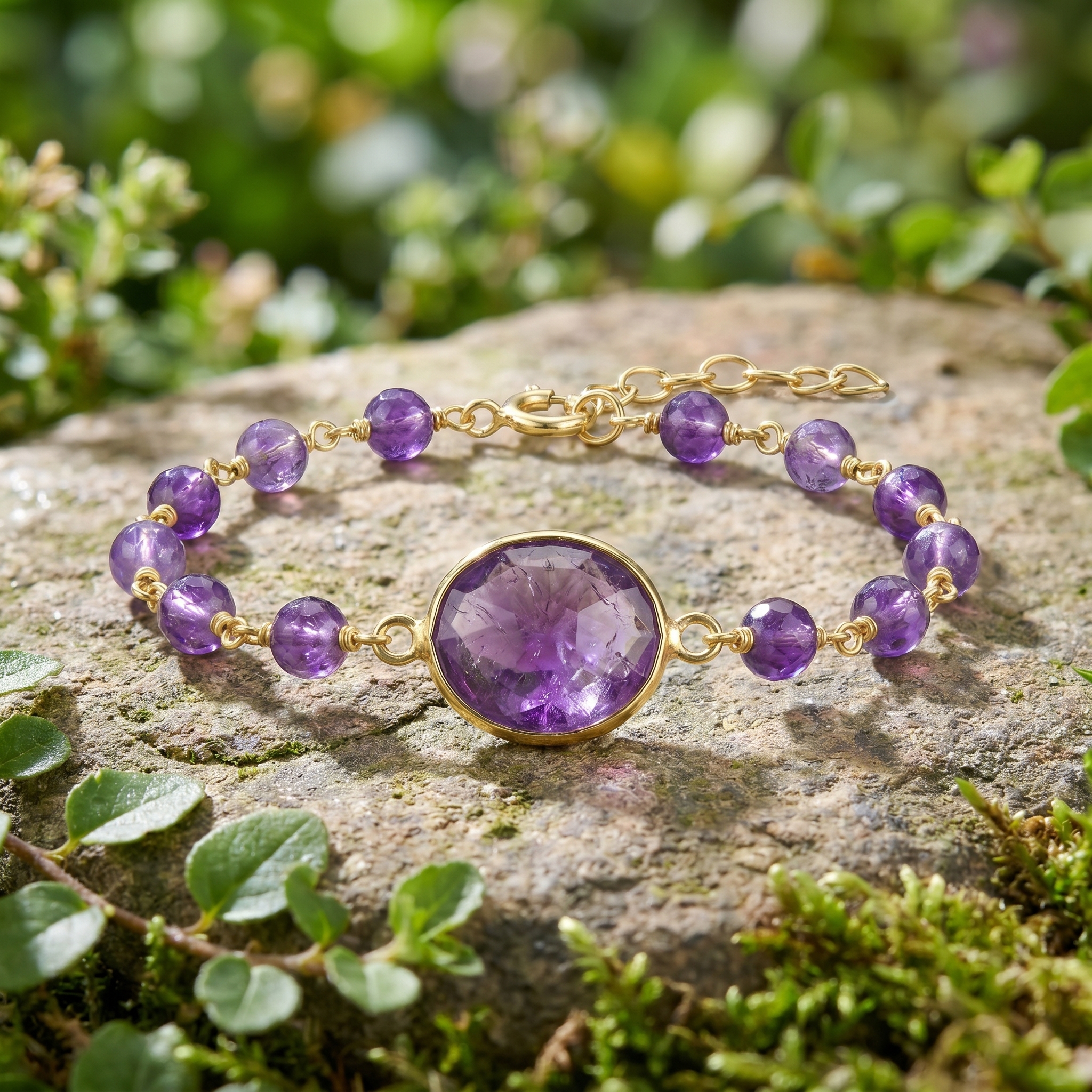 Product placed in garden scene