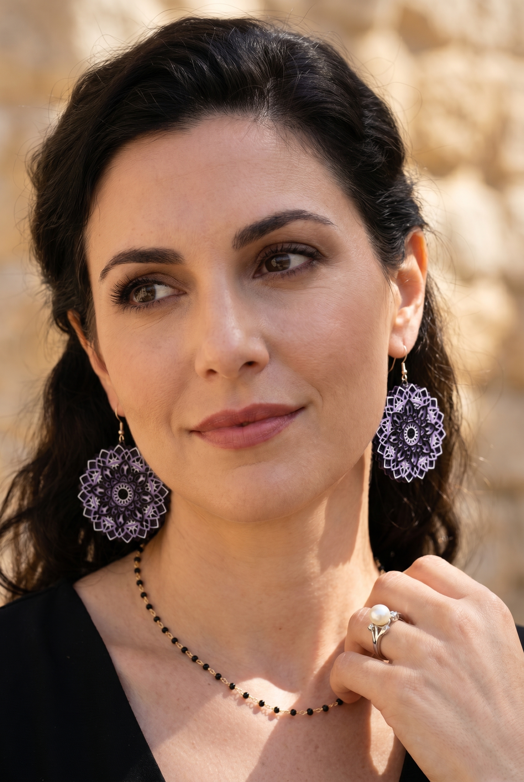 AI model photo — dress nature